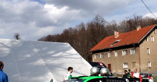 Testy Fiesta Trophy i Fabii WRC
